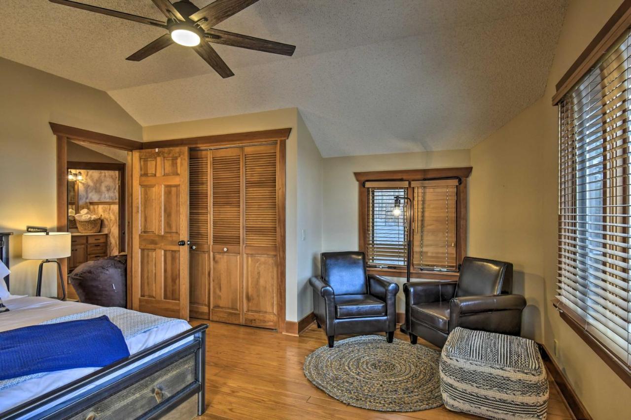 Hilltop Hot Springs Log Cabin With Hot Tub And Grill! Exterior foto